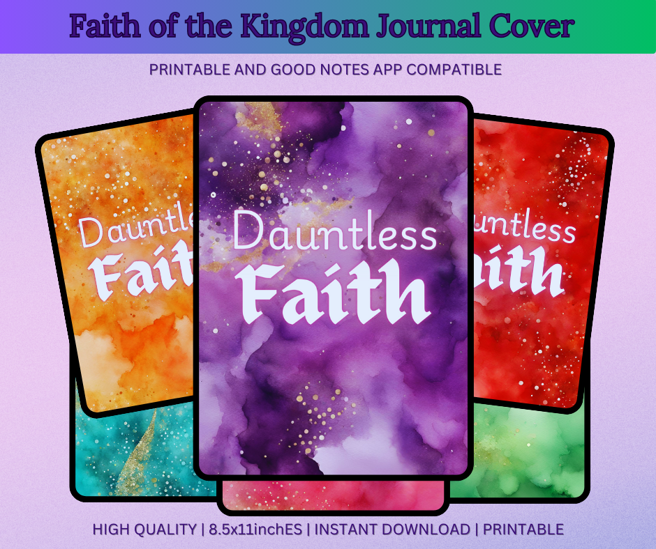 Dauntless Faith Journal Covers