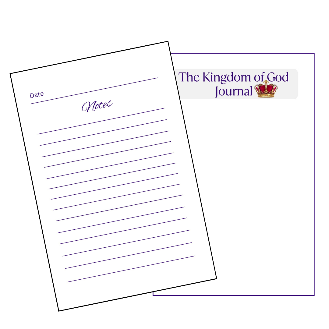 Companion Notebook of The Kingdom of God Journal