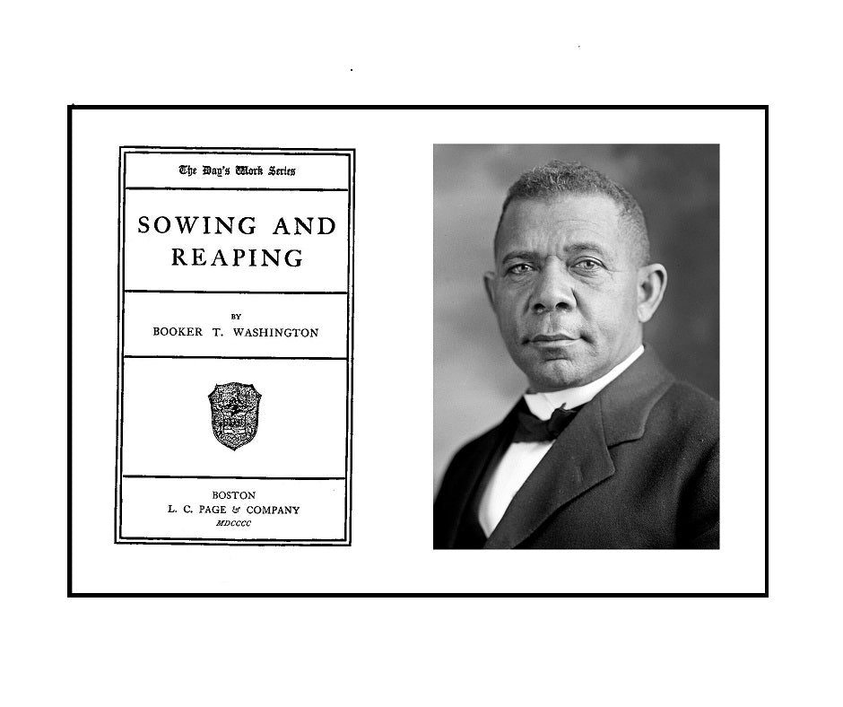 Dr. Booker T. Washington Audiobook for SOWING AND REAPING