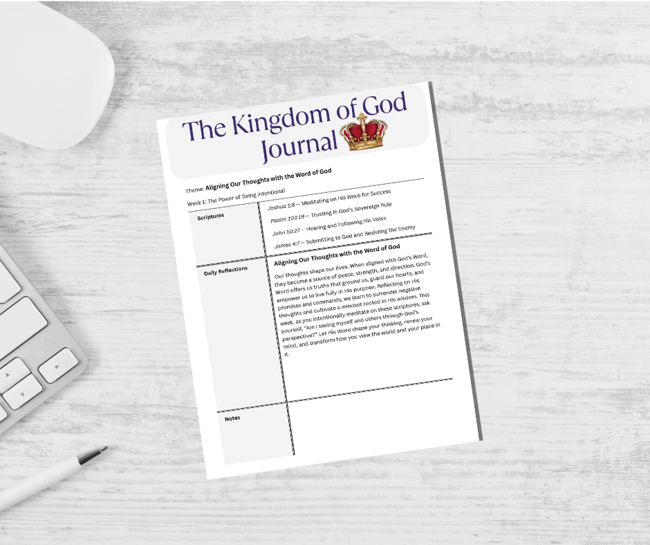 The KINGDOM OF GOD Journal (Expanded Version)